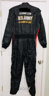 2XL 40W x 36L Nascar Pit Crew Firesuit U. S. Army Nemechek MB2 Racing Chevrolet