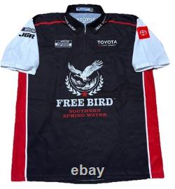 2XL Christopher Bell FREE BIRD Southern Spring Water JGR Nascar Pit Crew Shirt