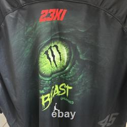 2XL Tyler Reddick 23XI Racing Nascar Pit Crew Shirt Toyota Jordan Monster Beast