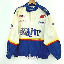 #2 Rusty Wallace Nascar Racing Chase Cotton Jacket Size XXL 90s