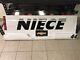 #44 Natalie Decker 2020 Nascar Race Used Sheet Metal Nascar Truck Series Bumper