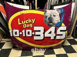 #45 Rich Bickle 1999 NASCAR Race Used Sheetmetal 10-10-345 Lucky Dog Hood