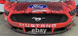 #4 Kevin Harvick Busch Apple NASCAR Race Used Sheetmetal Ford Mustang Nose