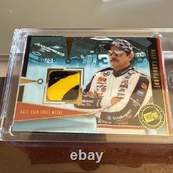 #50/50 Bookend 2002 Press Pass Dale Earnhardt SD 16 Race Used Sheet Metal