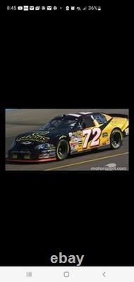 #72 Nascar CJM Racing Race Used Door Panel Sheetmetal MORGAN SHEPHERD Vintage