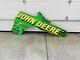 #97 Chad Little Nascar Race Used Sheet Metal John Deere Autographed Ford-roush