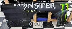 #98 Riley Herbst 2022 Monster Energy Nascar race used sheetmetal rear qtr 2pc