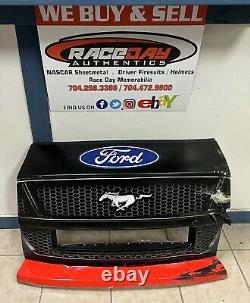 #98 Riley Herbst South Point Casino 2021 NASCAR Race Used Sheetmetal Nose Center