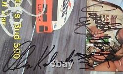 9x Signed Nascar (8x HOF) Nov 92 Pit Pass Mag. Earnhardt Petty Gordon Waltrip