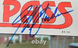 9x Signed Nascar (8x HOF) Nov 92 Pit Pass Mag. Earnhardt Petty Gordon Waltrip