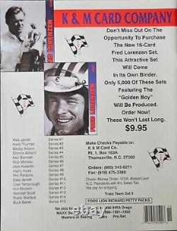 9x Signed Nascar (8x HOF) Nov 92 Pit Pass Mag. Earnhardt Petty Gordon Waltrip