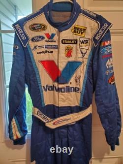 AJ Allmendinger RACE USED Valvoline Richard Petty Motorsports SIGNED Firesuit