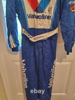 AJ Allmendinger RACE USED Valvoline Richard Petty Motorsports SIGNED Firesuit