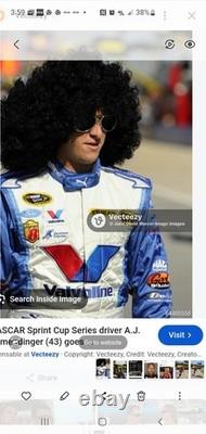 AJ Allmendinger RACE USED Valvoline Richard Petty Motorsports SIGNED Firesuit