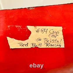 AJ Allmendinger Red Bull Racing NASCAR Race Used Sheetmetal (diecast autograph)