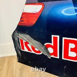 AJ Allmendinger Red Bull Racing NASCAR Race Used Sheetmetal (diecast autograph)