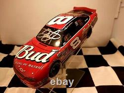 AUTOGRAPHED Dale Earnhardt Jr 2002 Talladega Black Trunk Raced Version Win ELITE