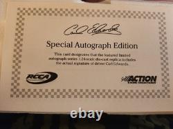 Action Racing Collectables Autographed Limited 124 2013 Ford Fusion #99
