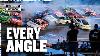 All Replays Of The 19 Car Crash In Atlanta 2025 Nascar Cup Series