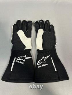 Aric Almirola #10 2023 Autographed Alpine Star Nascar Driver Gloves