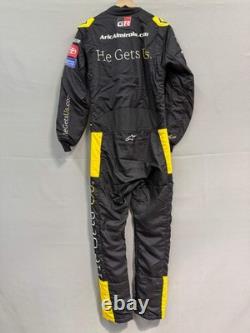 Aric Almirola #19 2024 He Gets Us Nascar Autographed Driver Firesuit