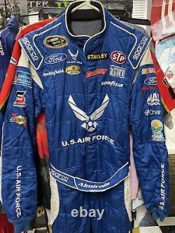 Aric Almirola Air Force Richard Petty 43 Nascar Race Used Drivers Firesuit