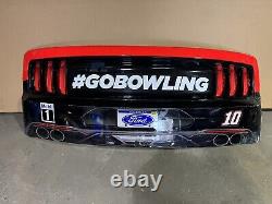Aric Almirola Go Bowling 2022 NASCAR Race Used Sheetmetal Rear Bumper