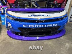 Austin Hill #21 2024 Bennett Transportation Nascar Race Used Front Nose #8630