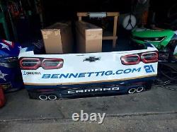 Austin Hill #21 2024 Xfinity United Rentals Nascar Race Used Rear Bumper #7048