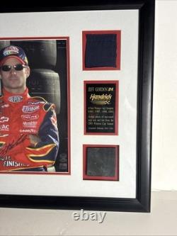 Autographed 2003 NASCAR Jeff Gordon Framed Race-Used Tire & Suit Limited 102/124