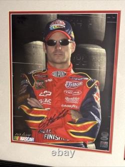 Autographed 2003 NASCAR Jeff Gordon Framed Race-Used Tire & Suit Limited 102/124