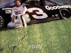 Autographed Dale Earnhardt Sr Goodwrench Collectors Series No. 2 Poster 24x36