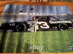 Autographed Dale Earnhardt Sr Goodwrench Collectors Series No. 2 Poster 24x36