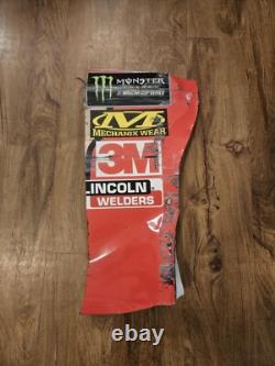 BARSTOOL ONE BITE Matt DiBenedetto Race Used NASCAR Sheet Metal Dave Portnoy