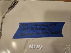 BARSTOOL ONE BITE Matt DiBenedetto Race Used NASCAR Sheet Metal Dave Portnoy