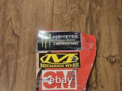 BARSTOOL ONE BITE Matt DiBenedetto Race Used NASCAR Sheet Metal Dave Portnoy