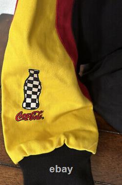 Bill Elliot 2000 Vintage NASCAR Mcdoanld Drive Thru crew Racing jacket USA SZ M