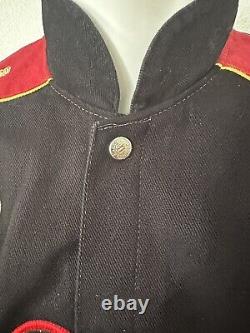 Bill Elliot 2000 Vintage NASCAR Mcdoanld Drive Thru crew Racing jacket USA SZ M