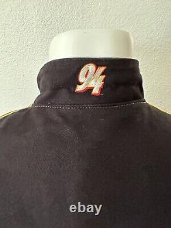 Bill Elliot 2000 Vintage NASCAR Mcdoanld Drive Thru crew Racing jacket USA SZ M