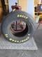 Bill Elliot Race Used Goodyear Eagle Tire Black Autographed Nascar Display