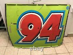 Bill Elliot Toy Story NASCAR Race Used Sheetmetal Autographed