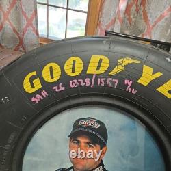 Bobby Labonte #18 GOODYEAR RACE USED TIRE DISPLAY WINSTON CUP SOUVENIRS 27