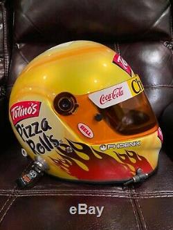 Bobby Labonte Race Used Worn Helmet Richard Petty NASCAR HOF Autographed