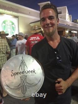 Bonneville Speedweek 2016 Jr Huff Pinstripe Wheel Cover
