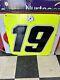 Brandon Jones #19 Nascar Race Used Pit Board Sign #1305