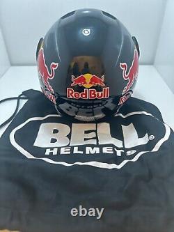 Brian Vickers #83 2008 Red Bull Racing Team NASCAR Bell Signed Mini Helmet
