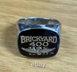 Brickyard 400 Inaugural race Balfour Limited Edition #0044 Sterling Silver Ring