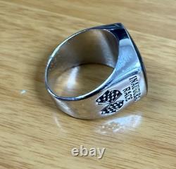Brickyard 400 Inaugural race Balfour Limited Edition #0044 Sterling Silver Ring