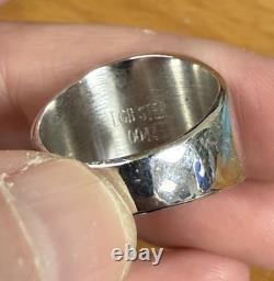 Brickyard 400 Inaugural race Balfour Limited Edition #0044 Sterling Silver Ring