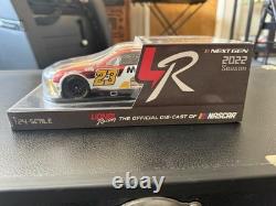 Bubba Wallace 2022 #23 Autographed McDonald's Color Chrome 1/24 Diecast
